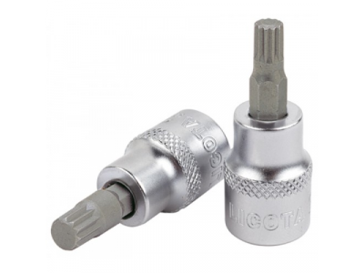 Головка торцевая с вставкой spline 1/2" M6 L=55мм