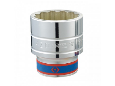 Головка торцевая стандартная двенадцатигранная 3/4", 46 мм, KING TONY от KING TONY Головка торцевая стандартная двенадцатигранная 3/4", 46 мм, KING TONY