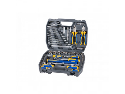Набор инструмента 1/2"Dr и 1/4"Dr 73 предмета от KRAFT Набор инструмента 1/2"Dr и 1/4"Dr 73 предмета