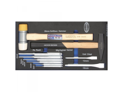 Набор молотков и ударно-режущего инструмента 10пр. EVA