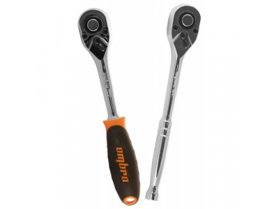 Рукоятка трещоточная 3/8"DR 72 зубца , Ombra 283802