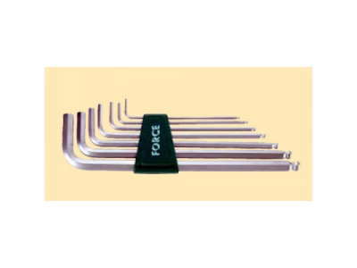 5072XLBS Набор шестигранников дюймовых Г-образн. длинн.с шаром 7 предм.