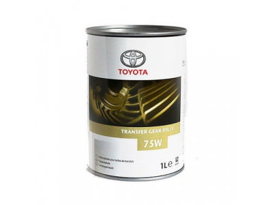 TOYOTA 75W Transfer Gear Oil LF SAE (1л) трансмиссионное масло от Toyota TOYOTA 75W Transfer Gear Oil LF SAE (1л) трансмиссионное масло