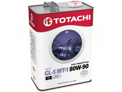 Масло трансмиссионное TOTACHI Extra Hypoid Gear GL-5 минерал. 80W90 4л от TOTACHI Масло трансмиссионное TOTACHI Extra Hypoid Gear GL-5 минерал. 80W90 4л