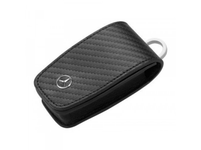 Кожаный футляр для ключей Mercedes-Benz Key Wallet, Gen. 6, Carbon Look от Mercedes Кожаный футляр для ключей Mercedes-Benz Key Wallet, Gen. 6, Carbon Look