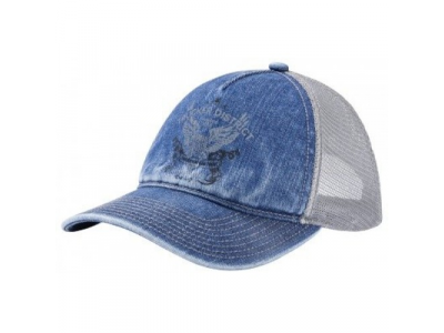 Мужская бейсболка Mercedes Trucker Disctrict Men’s Cap, Jeans Blue, артикул B67870985
