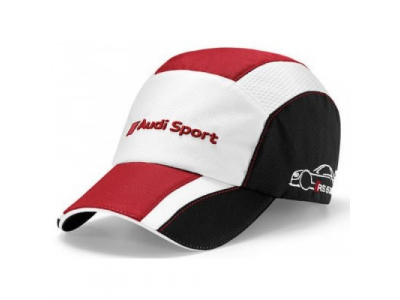 Бейсболка Audi Unisex Cap, DTM, white/black/red, артикул 3131400100 от VAG Бейсболка Audi Unisex Cap, DTM, white/black/red, артикул 3131400100