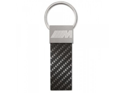 Брелок BMW M Carbon Key Ring Pendant, Black, артикул 80272410929 от BMW Брелок BMW M Carbon Key Ring Pendant, Black, артикул 80272410929
