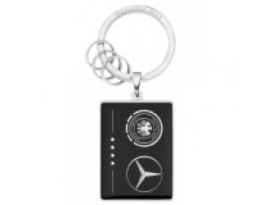 Брелок Mercedes-Benz Key Ring, ONE TEAM, Black / Silver, артикул B66958203 от Mercedes Брелок Mercedes-Benz Key Ring, ONE TEAM, Black / Silver, артикул B66958203