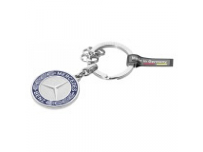 Брелок Mercedes-Benz Key Ring, Stuttgart, Silver, артикул B66041524 от Mercedes Брелок Mercedes-Benz Key Ring, Stuttgart, Silver, артикул B66041524