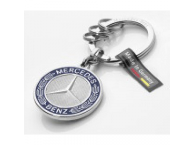 Брелок Mercedes-Benz Key Ring, Stuttgart, Silver, артикул B66041524 от Mercedes Брелок Mercedes-Benz Key Ring, Stuttgart, Silver, артикул B66041524