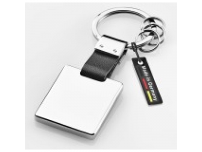 Брелок Mercedes-Benz Key Ring, St. Petersburg, Silver-coloured / Black от Mercedes Брелок Mercedes-Benz Key Ring, St. Petersburg, Silver-coloured / Black
