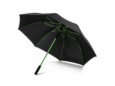 Зонт-трость Skoda Motorsport Umbrella Black/Green от VAG Зонт-трость Skoda Motorsport Umbrella Black/Green