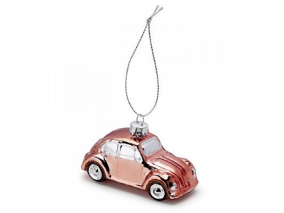Елочная игрушка Volkswagen Decoration Christmas Beetle, Copper от VAG Елочная игрушка Volkswagen Decoration Christmas Beetle, Copper