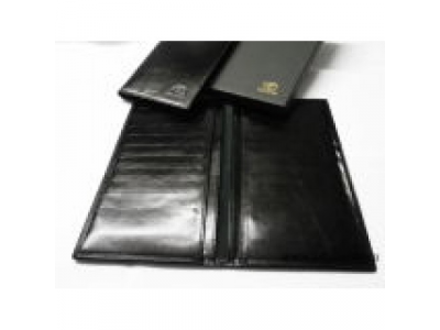 Портмоне Toyota Leather Big Wallet, Black, артикул OT1100770T