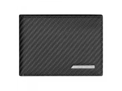 Кожаный кошелек Mercedes-Benz Mini wallet, AMG, Carbon Look, артикул B66959996
