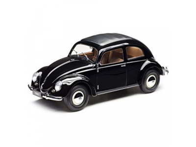 Модель автомобиля Volkswagen Beetle 1950, Scale 1:18, Black, артикул 111099302041