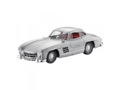 Модель Mercedes-Benz 300 SL Gullwing W 198 (1954–1957), Silver, 1:43 Scale