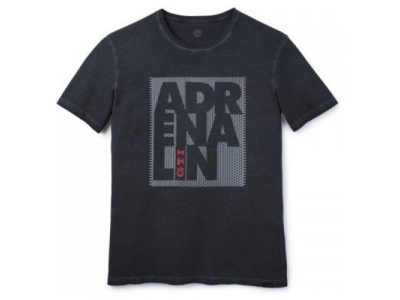 Мужская футболка Volkswagen Adrenalin-GTI T-Shirt, Mens, Dark Grey