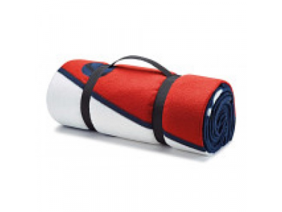 Покрывало для пикника Volkswagen T1 Bulli Fleece Blanket, Blue, артикул 7E0084509 от VAG Покрывало для пикника Volkswagen T1 Bulli Fleece Blanket, Blue, артикул 7E0084509