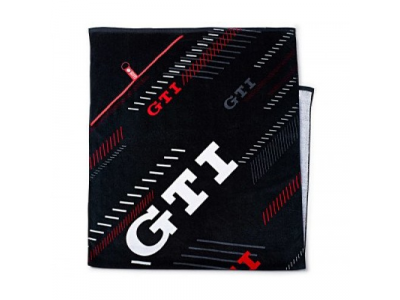 Банное полотенце Volkswagen GTI Bath Towel, Black, артикул 000084501D041