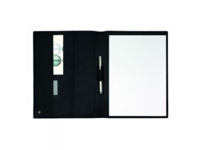 Кожаная папка Volkswagen Leather Folder Black, артикул 3D0087219APG