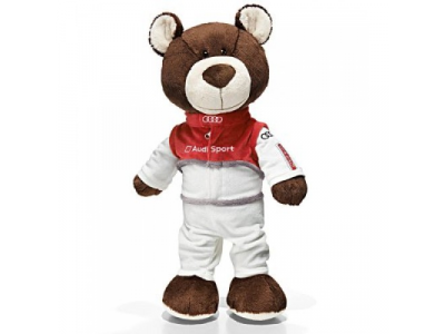 Медведь-автогонщик Audi Sport Teddy Bear от VAG Медведь-автогонщик Audi Sport Teddy Bear