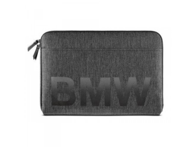 Сумка-чехол для ноутбука BMW Laptop Bag, Grey, артикул 80222413780 от BMW Сумка-чехол для ноутбука BMW Laptop Bag, Grey, артикул 80222413780