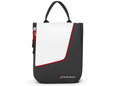 Дорожный несессер Audi Sport Wash bag, black/white