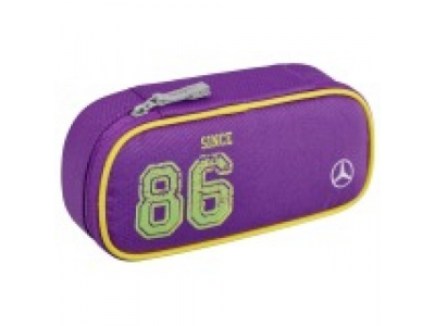 Детский пенал Mercedes-Benz Pencil Case, Kids, Purple Lemon от Mercedes Детский пенал Mercedes-Benz Pencil Case, Kids, Purple Lemon