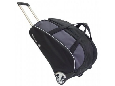 Дорожная сумка на колесиках Volkswagen Trolley Bag, Black/Grey от VAG Дорожная сумка на колесиках Volkswagen Trolley Bag, Black/Grey