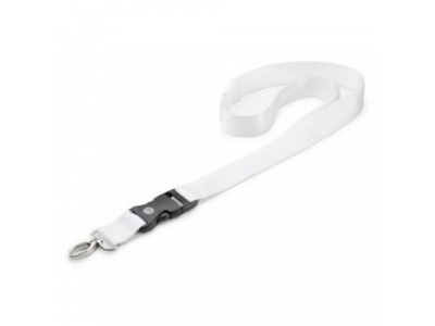 Шнурок с карабином Volkswagen Logo Lanyard, White, артикул 000087610S084