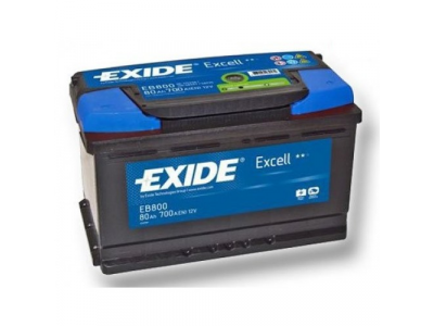 Аккумулятор 6ст - 80 (Exide Exell) - низк. оп