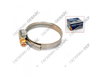 Хомут "Nova Bright" винтовой, нерж. сталь 90-110 мм от NOVA BRIGHT Хомут "Nova Bright" винтовой, нерж. сталь 90-110 мм