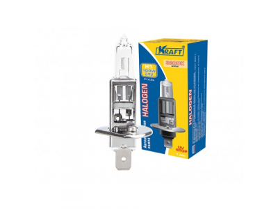 Автолампа H1 24v 100w (P14,5s) от KRAFT Автолампа H1 24v 100w (P14,5s)