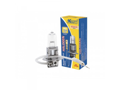 Автолампа H3 24v 70w (PK22s) от KRAFT Автолампа H3 24v 70w (PK22s)