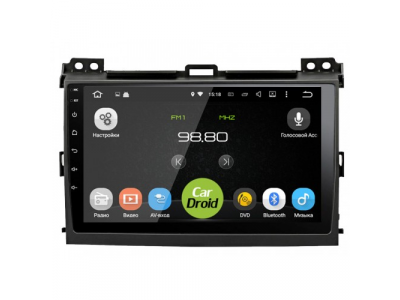 Штатная магнитола CarDroid RD-1105F для Toyota Land Cruiser Prado 120 от ROXIMO Штатная магнитола CarDroid RD-1105F для Toyota Land Cruiser Prado 120