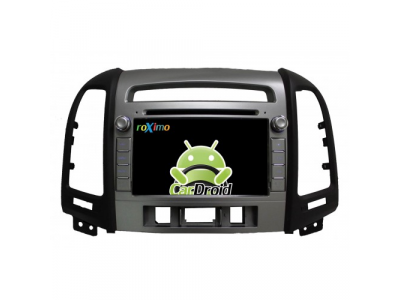 Штатная магнитола CarDroid RD-2008D для Hyundai SantaFe 2 (3 кнопки) DSP от ROXIMO Штатная магнитола CarDroid RD-2008D для Hyundai SantaFe 2 (3 кнопки) DSP