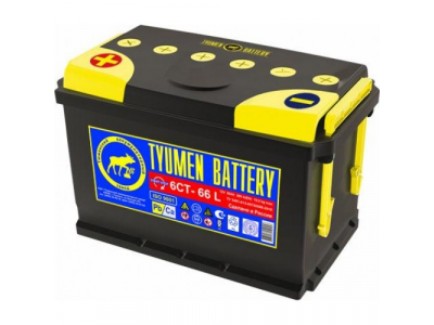 Аккумулятор 6ст - 66 (Тюмень) L от ТЮМЕНСКИЙ АККУМУЛЯТОРНЫЙ ЗАВОД Аккумулятор 6ст - 66 (Тюмень) L